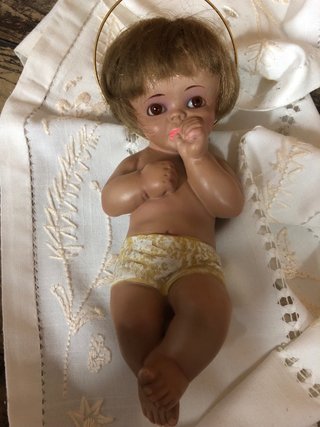 Niño Jesús 21 cm Yeso Pesado