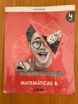 Matemáticas B, 4 ESO, Geniox