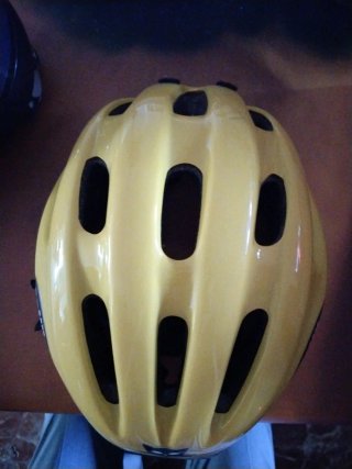 Casco Bicicleta Infantil Amarillo