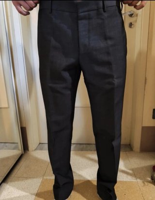 Pantaloni Prada uomo 100% lana vergine - 40% Mohai