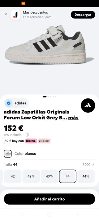Zapatillas Adidas Forum Low Obrit Grey T44