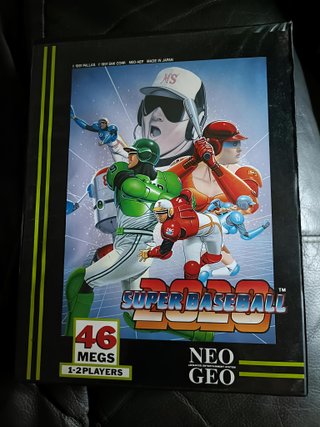 2020 Super Baseball Neo Geo AES SNK dog tag