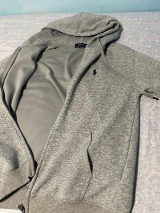 Sudadera con cremallera Ralph Lauren Gris