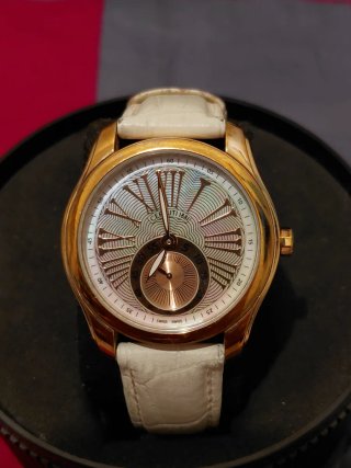 Reloj Cerruti Dorado y Beige