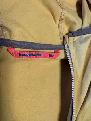 Sudadera Trangoworld Amarilla y Verde Talla L