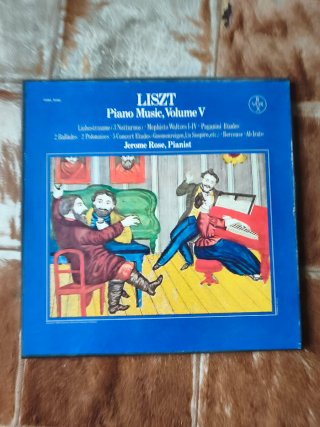 Disco vinilo, Liszt Piano Music Vol. V - Jerome Ro