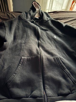 Sudadera con cremallera Ralph Lauren Negra