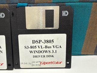 ExpertColor S3-805 VL-Bus VGA – Drivers DOS y Wind