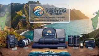 Alquiler Pack Paddle Surf y Camping Tenerife