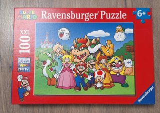 Puzzle Ravensburger 100 piezas XXL Mario + regalo!