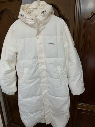 Plumas largo mujer blanco Cnortelv Talla S oversiz