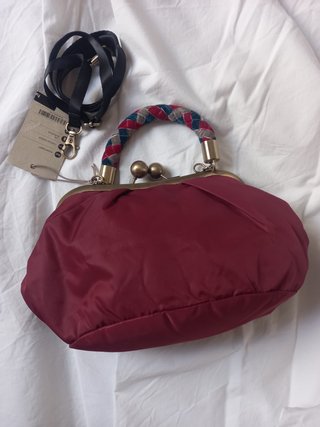 Bolso de mano vintage multicolor