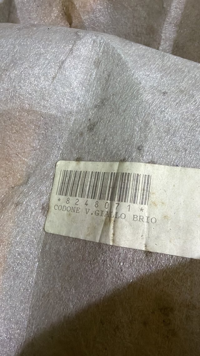 Carenado trasero amarillo para Aprilia, Sonic 50. Ref. AP8248071