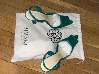 Zapatos Bimani Verdes Talla 36