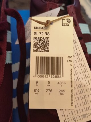 Adidas SL 72 RS Talla 43 1/3