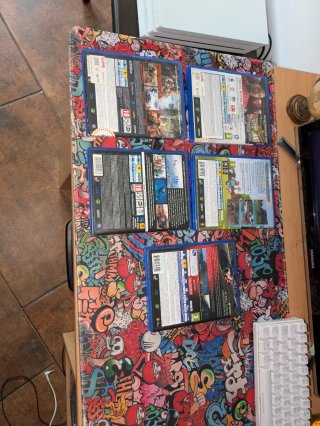 Confezione 5 giochi PS4