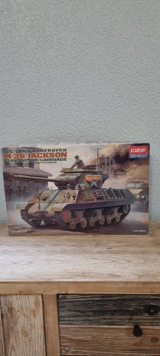 Maqueta Academy M-36 Jackson Tanque Destructor