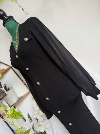 Vestido Negro Karen Millen
