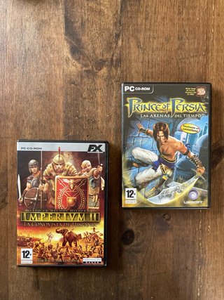 Videojuegos PC: Imperium II y Prince of Persia