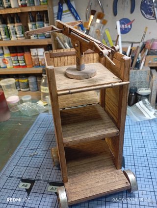 Torre de asalto Warhammer escenografía