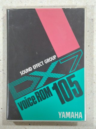 Yamaha VRC-105 Sound Effect Group DX7 Voice ROM