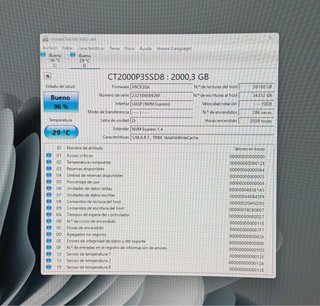 SSD 2TB NVMe CRUCIAL P3