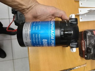 Bomba de diafragma 24VDC 8805 Osmosis Bomba uni