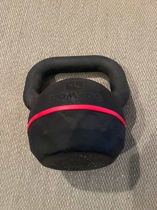 Kettlebell Domyos 20 kg Decathlon – pesa rusa