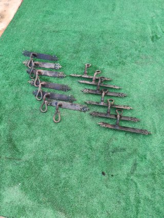 Juego de Manillas de Hierro para Puerta