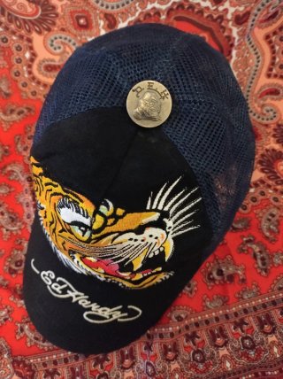 Gorra Trucker Ed Hardy Bordado Tigre