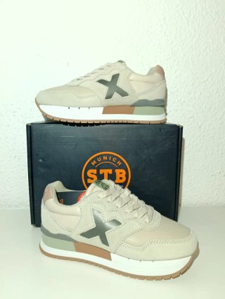 Zapatillas Munich Beige talla 34 unisex