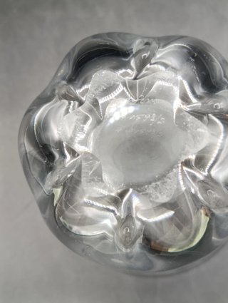 Jarrón de cristal sueco Orrefors
