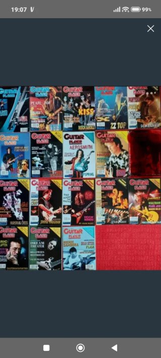 LOTE de 17 revistas Guitar Player en español