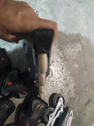 Patines en línea talla 38 con protectores