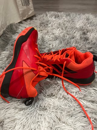 Zapatillas Baloncesto Adidas Talla 38.5 Rojas