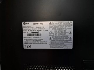 TV LG 32 + Mando + Gafas 3D + Tv box