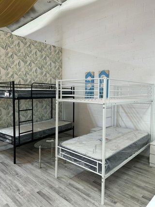 Letto A Castello Bianco 90x190 Nuovo - 2 Letti Singoli