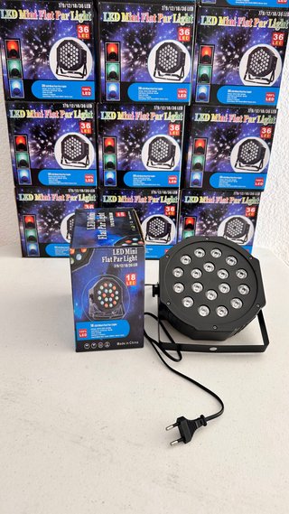 Focos LED Mini Flat Par Light