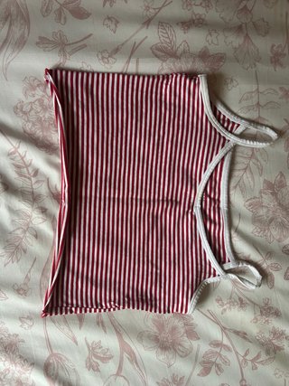 Camiseta de tirantes a rayas