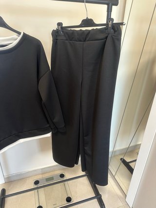 Completo donna nero e bianco