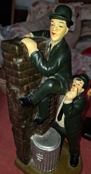 3 Figure Decorative Vintage in Ceramica