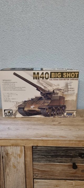 Maqueta M40 Big Shot AFV Club AF35031