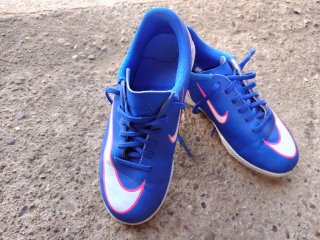 Zapatillas Nike Azul y Rosa