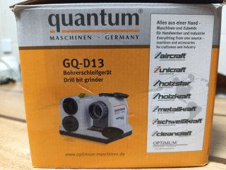 Afilador de brocas Quantum OPTI grind GQ-D13
