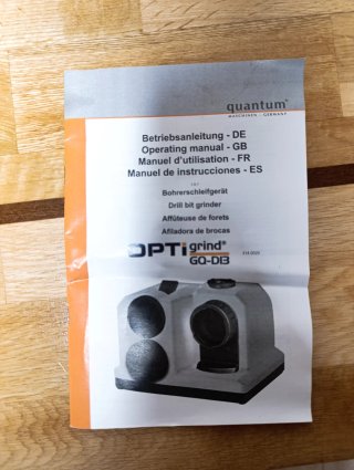 Afilador de brocas Quantum OPTI grind GQ-D13