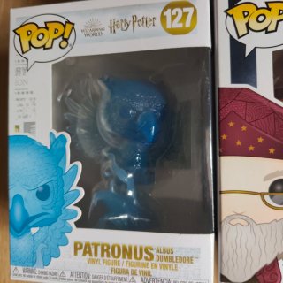 Funko Pop Harry Potter, Dumbledore y Patronus