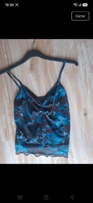 Top estampado floral