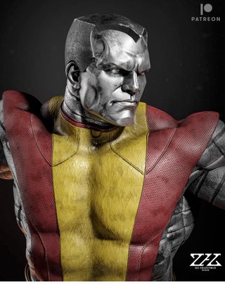 NUEVO!! Figura resina alta calidad COLOSO X MEN