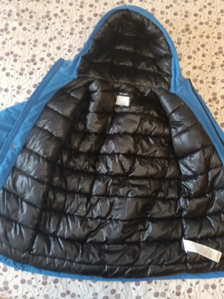 Parka o abrigo de niño Acolchada Azul