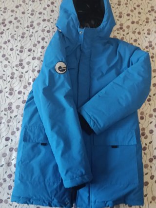 Parka o abrigo de niño Acolchada Azul